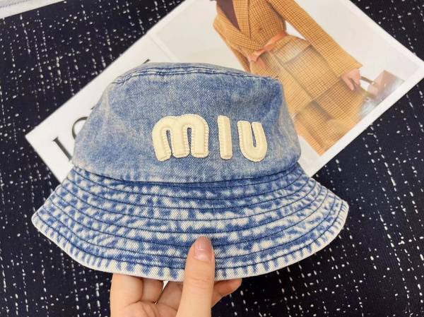 Miu Miu Hat MUH00108-3 Miu Miu Hat MUH00108-3